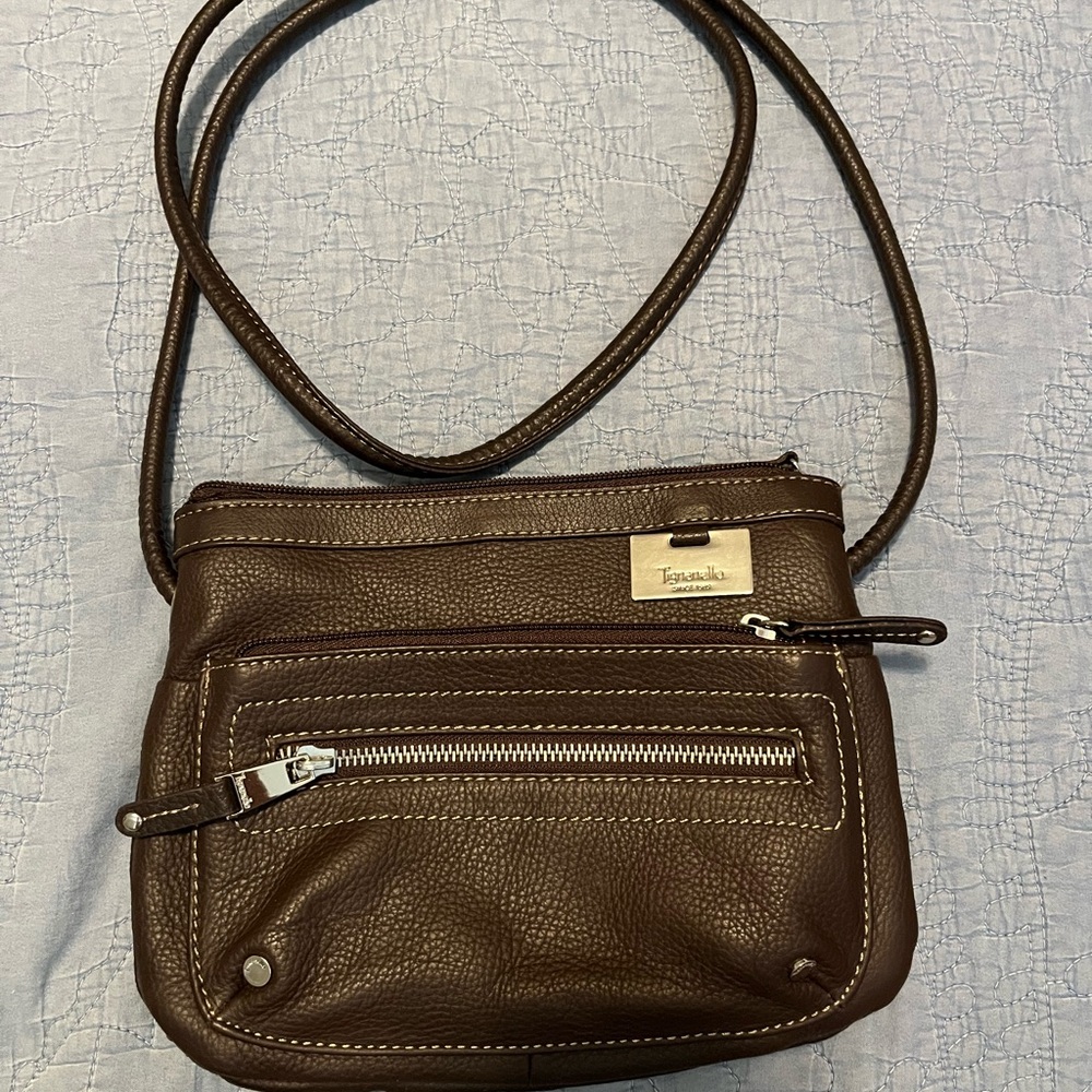 Tignanello Crossbody bag dark brown